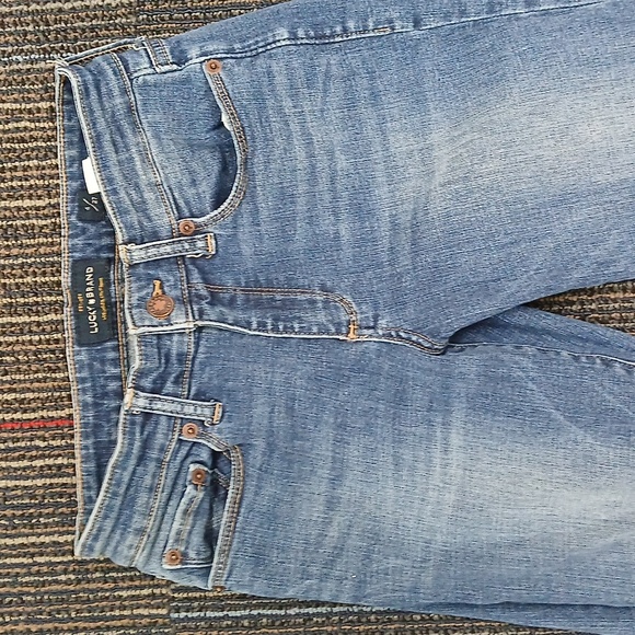 Lucky Brand Sweet Straight Jeans Size 4 - Picture 3 of 8